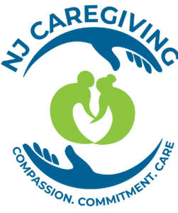 A graphic illustrating caregiver support resources