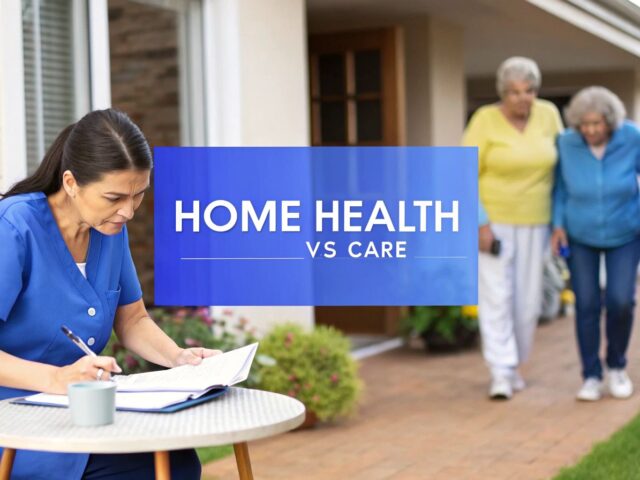 Home Health vs Home Care Choosing The Right In-Home Support
